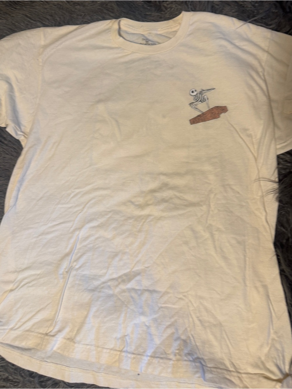 Disney The Nightmare Before Christmas Cream Graphic Tee - Picture 6 of 8